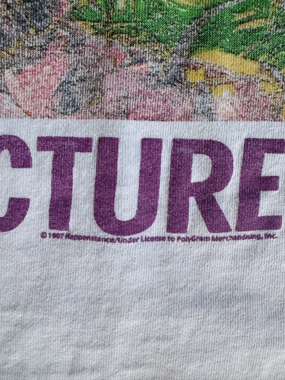 Vintage Elton John 'The Big Picture' 1997 Tour T-Shirt - size XLarge - Picture 3 of 8